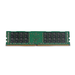 Back side of a server RAM module on a white background.