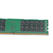 Close-up of Samsung memory chips on the back of a server RAM module.