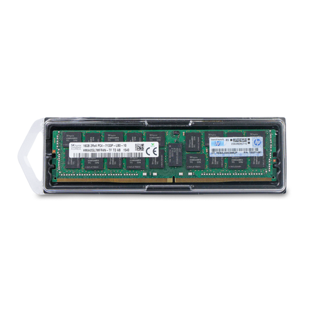 HP/SK hynix 16GB DDR4-2133 LRDIMM server memory in clamshell packaging