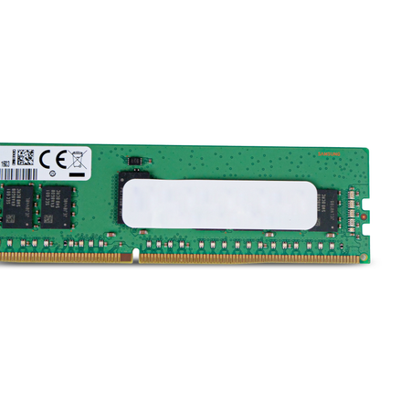 Samsung M393A2K43BB1-CRC0Q 16GB 2Rx8 PC4-2400T-RE1 DDR4 RDIMM RAM, Front Side View