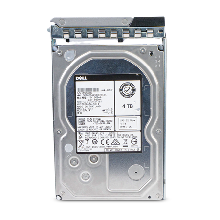 Dell G14 0TX8WW 4TB 7.2K RPM SAS 12Gb/s 512n 128MB 3.5in Refurbished HDD