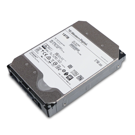 Western Digital Ultrastar DC HC550 WUH721818ALE601 0F38452 18TB 7.2K RPM SATA 6Gb/s 512e Power Disable 3.5in Recertified HDD