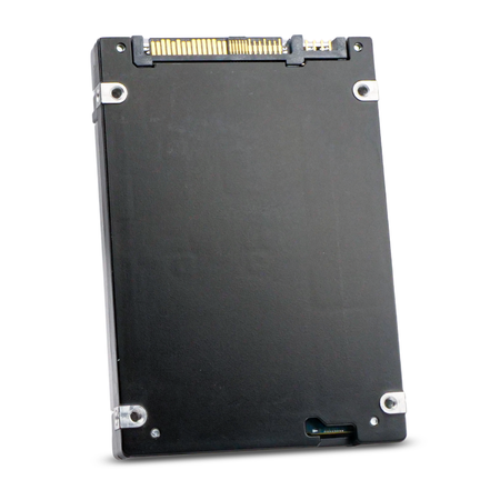 Kioxia CM5-V KCM5XVUG1T60 1.6TB NVMe PCIe Gen 3.0 U.2 2.5" SSD, Back Angled View