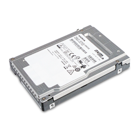 Kioxia CM5-V KCM5XVUG1T60 1.6TB NVMe PCIe Gen 3.0 U.2 2.5" SSD, Top Angled View
