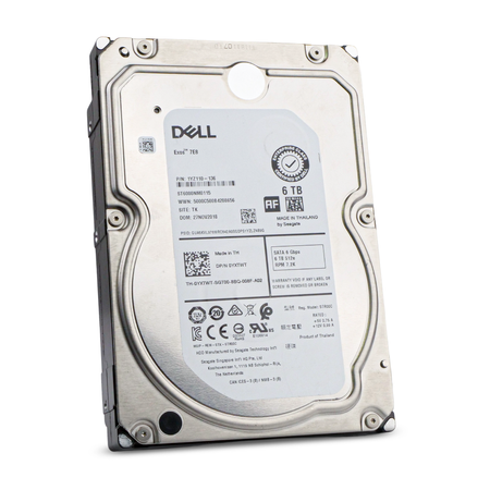 Dell/Seagate Exos 7E8 ST6000NM0115 6TB 7.2K RPM SATA 6Gb/s 512e 256MB 3.5in Refurbished HDD