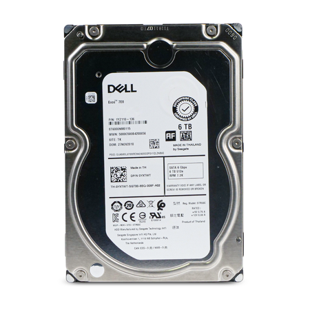 Dell/Seagate Exos 7E8 ST6000NM0115 6TB 7.2K RPM SATA 6Gb/s 512e 256MB 3.5in Refurbished HDD