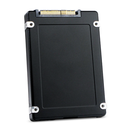 HP MZXLR6T4HALA-000H3 P36975-004 6.4TB U.3 PCIe NVMe 2.5" SSD, BAck Angled View