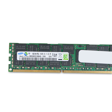 Samsung M393B2G70BH0-YH9 16GB DDR3 1333MHz 2Rx4 RDIMM ECC Server RAM (PC3L-10600R) Refurbished