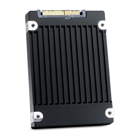 Solidigm D7-PS1010 SBSPH27X1S3T 15.36TB PCIe NVMe 2.5" SSD, Back Angled View