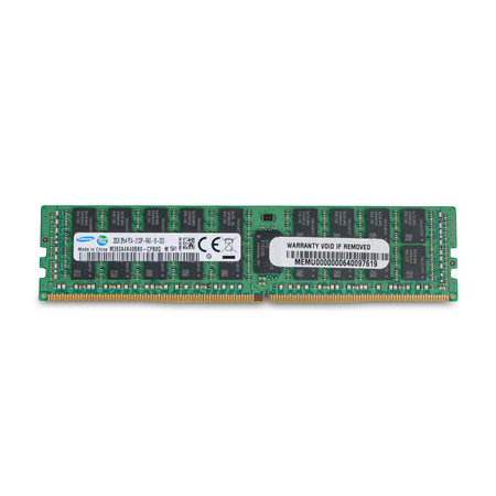 Samsung M393A4K40BB0-CPB 32GB DDR4 2133MHz 2Rx4  RDIMM RAM, Front View without Packaging