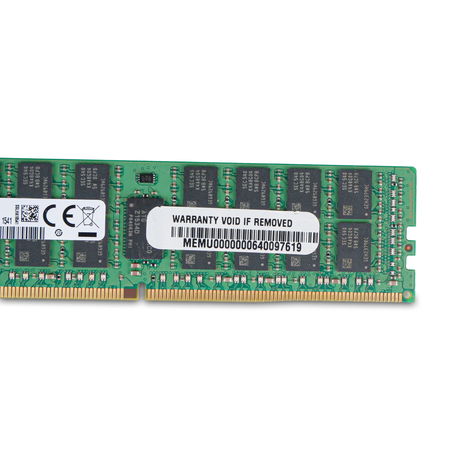 Samsung M393A4K40BB0-CPB 32GB DDR4 2133MHz 2Rx4  RDIMM RAM, Front Side View