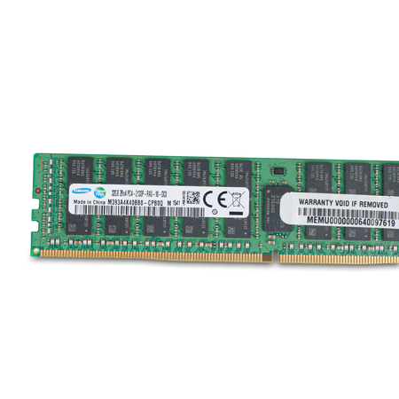 Samsung M393A4K40BB0-CPB 32GB DDR4 2133MHz 2Rx4  RDIMM RAM, Front Side View