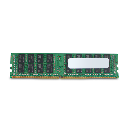 Samsung M393A4K40BB0-CPB 32GB DDR4 2133MHz 2Rx4  RDIMM RAM, Back View without Packaging