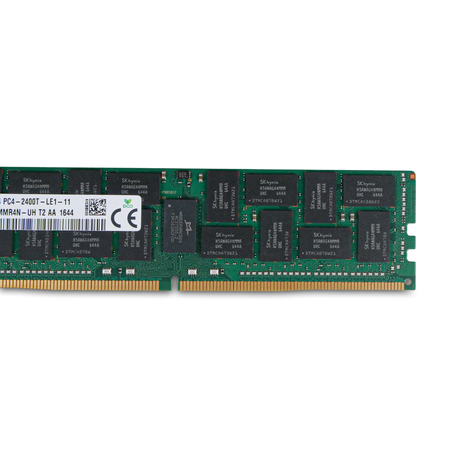 SK Hynix HMAA8GL7MMR4N-UH 64GB 4DRx4 PC4-2400T-LE1 DDR4 LRDIMM RAM, Side View
