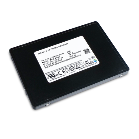 Samsung PM9A3 MZQL21T9HCJR 1.92TB 1 DWPD PCIe Gen 4.0 x4 8GB/s 3D TLC U.2 NVMe 2.5" Refurbished SSD