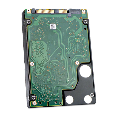 Dell/Seagate V8 ST1800MM0168 1.8TB 10K RPM SAS 12Gb/s 512e 2.5" HDD, Back Angled View