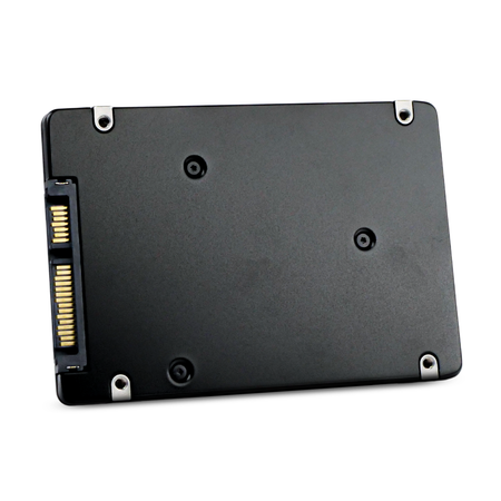 HP Samsung PM883 MZ7LH3T8HMLT 3.84TB SATA 6Gb/s 2.5" SSD, Back Angled View