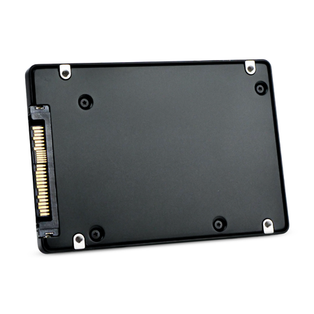Samsung PM963 MZQLW960HMJP 960GB PCIe Gen3 x4 NVMe 2.5" SSD, Back Angled View