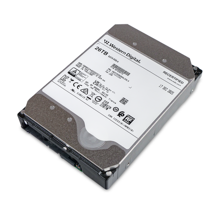 Western Digital Ultrastar DC HC590 WUH722626ALE6L4 0F65672 26TB 7.2K RPM SATA 6Gb/s 512e 512MB 3.5in Recertified HDD