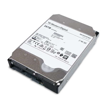 Western Digital Ultrastar DC HC590 WUH722626ALE601 0F65685 26TB 7.2K RPM SATA 6Gb/s 512e 512MB 3.5in Recertified HDD