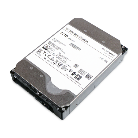 Western Digital Ultrastar DC HC570 WUH722222ALE6L1 0F48154 22TB 7.2K RPM SATA 6Gb/s 512e 3.5in Recertified Hard Drive