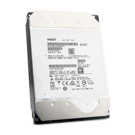 HGST/Western Digital Ultrastar DC HC510 HUH721010ALE601 0F27468 10TB 7.2K RPM SATA 6Gb/s 512e 3.5in Refurbished HDD, 6 of 8