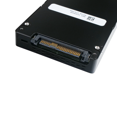 Western Digital Ultrastar DC SN200 800GB U.2 NVMe SSD, close-up of the U.2 connector