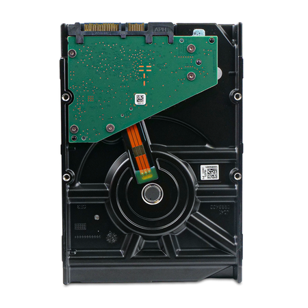 Seagate Exos 7E8 ST4000NM000A 2HZ100-004 4TB 7200RPM SATA 6Gb/s 3.5" HDD, Back Label View