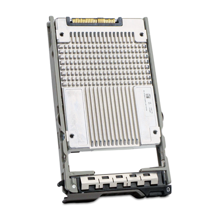 Dell G13 0YW17N 3.84TB SAS 12Gb/s 512e 3D TLC 2.5" SSD, Back Angled View