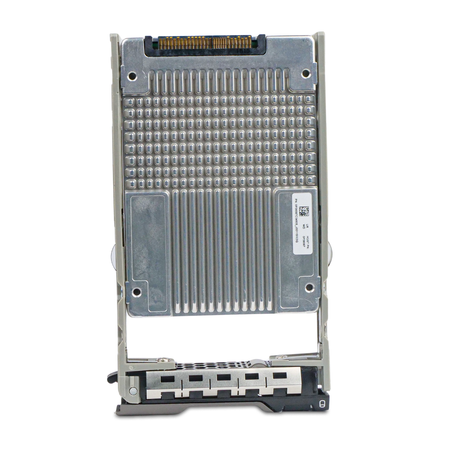 Dell G13 0YW17N 3.84TB SAS 12Gb/s 512e 3D TLC 2.5" SSD, Back Label View