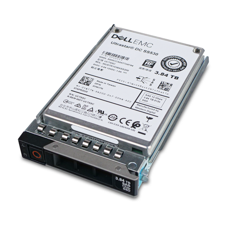Dell G14 0YW17N 3.84TB 1 DWPD SAS 12Gb/s 512e 3D TLC 2.5in Refurbished SSD