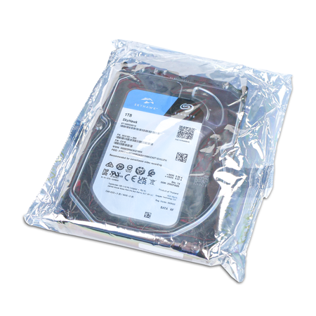 Seagate SkyHawk ST1000VX013 1TB 5.4K RPM SATA 6Gb/s 512e 256MB 3.5" HDD, Above View