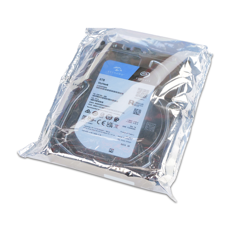 Seagate SkyHawk ST6000VX009 6TB 5.4K RPM SATA 6Gb/s 512e 256MB 3.5" Above View