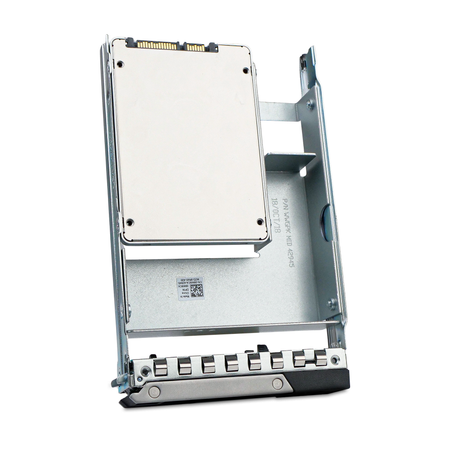 Dell G14 03397M 480GB SATA Hybrid 3.5in SSD, underside of hybrid tray with connector, angled