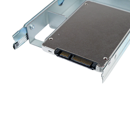 Dell G14 03397M 480GB SATA Hybrid 3.5in SSD, close-up of the SATA data and power connector in the tray