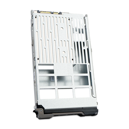 Dell G13 03397M 480GB SATA Hybrid 3.5in SSD, underside of hybrid tray with connector, angled