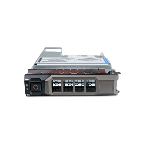 Dell G13 03397M 480GB SATA Hybrid 3.5in SSD, front of tray with release handle and status lights, straight-on