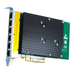 Silicom i350 Chipset PE2G6I35-R 6x 1Gbe PCIe x8 6 Port 1000Base-T Full Height NIC