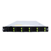 Gigabyte 1U rackmount server with ten drive bays, front view.