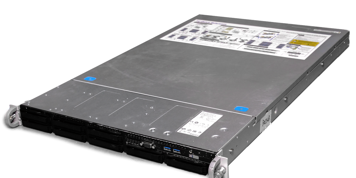 Intel R1208WFTZSR 2x Xeon Gold 5120 256GB DDR4 8-bay SFF 1U Server
