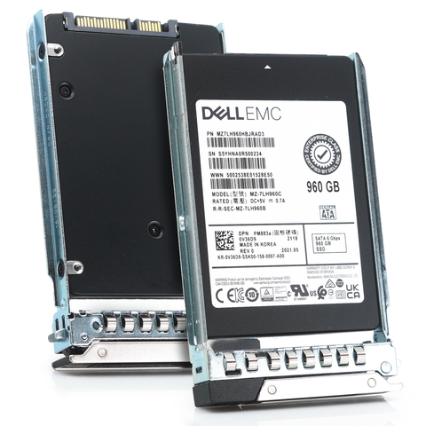 Dell G14 V36D9 MZ7LH960HBJR 960GB SATA 6Gb/s 1DWPD Read Intensive 2.5in Recertified Solid State Drive