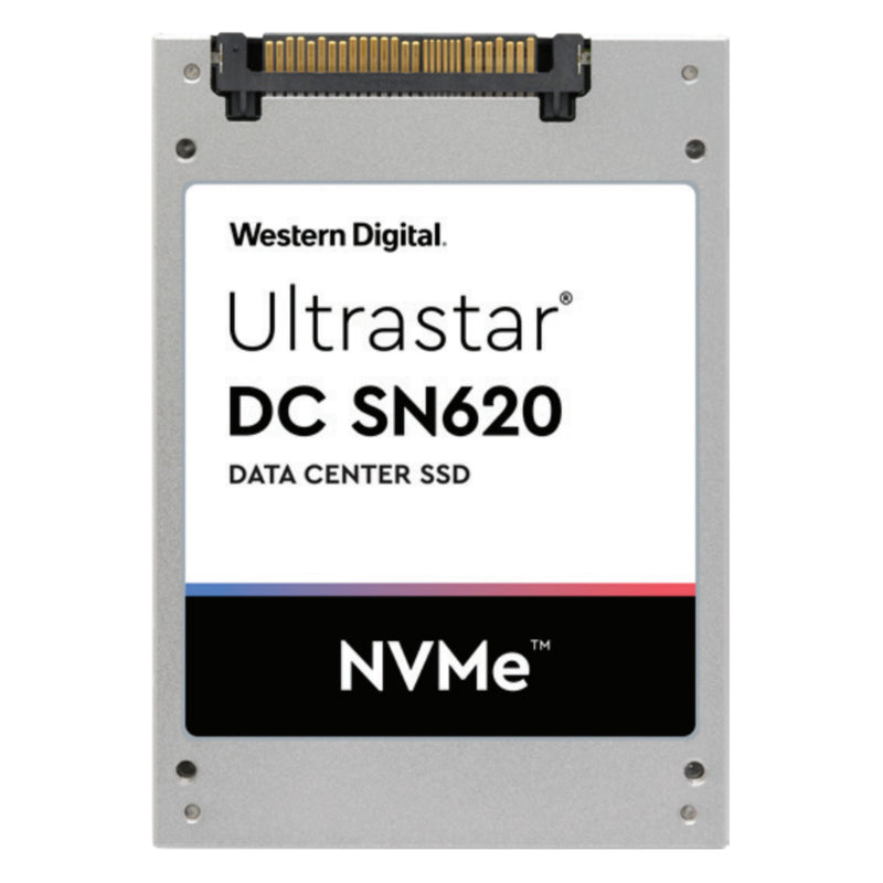 Western Digital Ultrastar DC SN620 SDLC2CLR-016T-3NA1 0TS1841 1.6TB 1.7 DWPD PCIe Gen 3.0 x4 4GB/s MLC U.2 NVMe 2.5in SSD