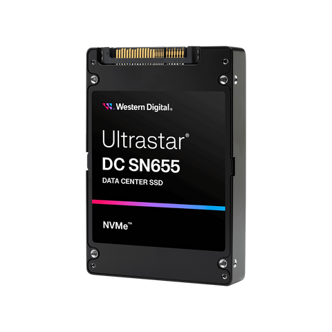 Western Digital Ultrastar SN655 WUS5EA1A1ESP7E1 15.36TB PCIe Gen 4.0 x4 8GB/s NVMe 2.5in Recertified Solid State Drive