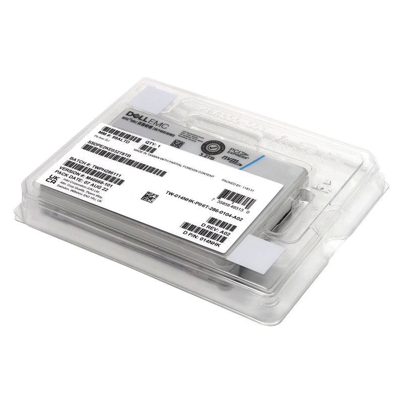 SSDPE2KE032T8 014NHK 3.2TB U.2 SSD