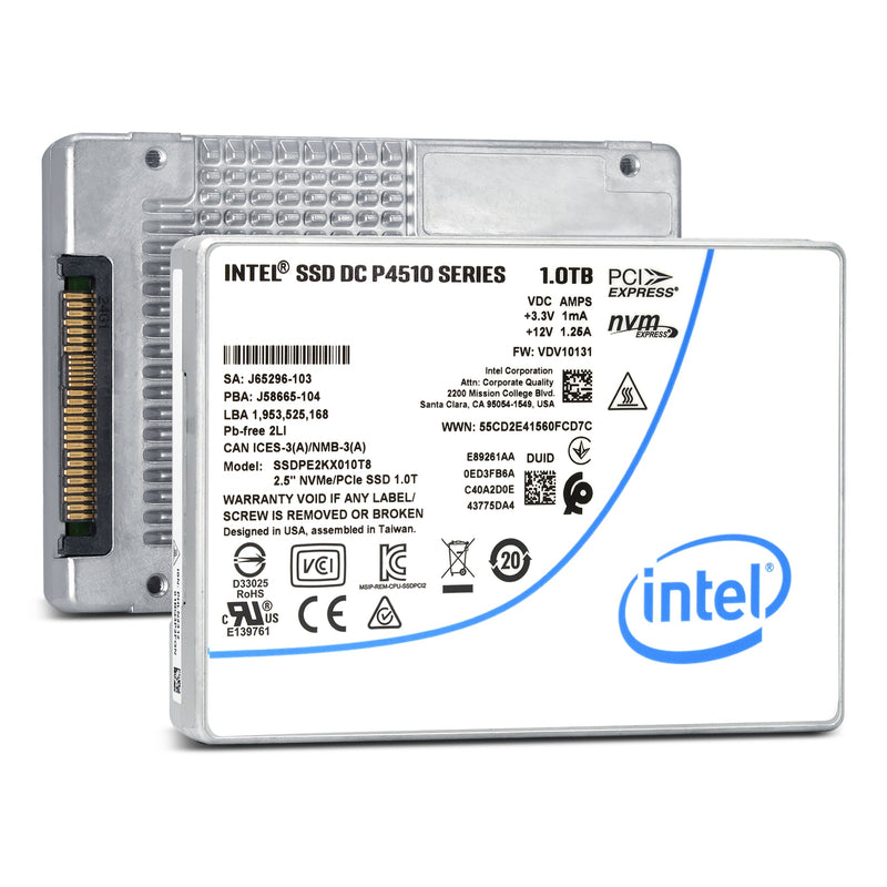P4510 SSDPE2KX010T8 NVMe SSD
