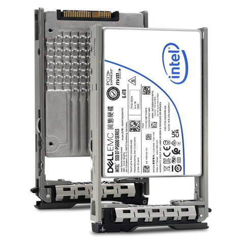 Dell G13 SSDPF2KE064T9TP 0TJ9T4 6.4TB PCIe Gen 4.0 x4 8GB/s 3D TLC 3DWPD SED U.2 NVMe 2.5in Solid State Drive