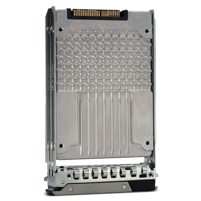 Dell G14 SSDPF2KE064T9TP 0TJ9T4 6.4TB PCIe Gen 4.0 x4 8GB/s 3D TLC 3DWPD SED U.2 NVMe 2.5in Solid State Drive - Rear View