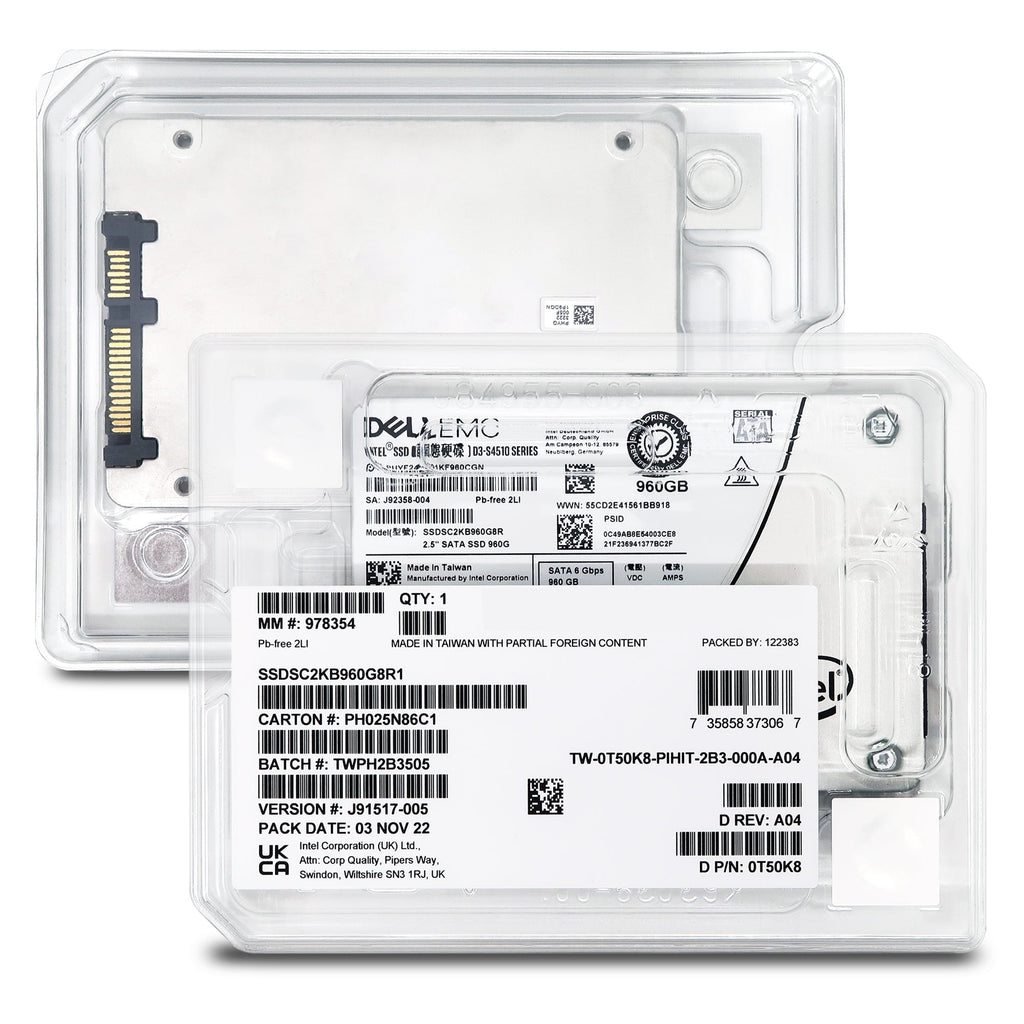 Dell D3-S4510 SSDSC2KB960G8R1 960GB SATA 2.5
