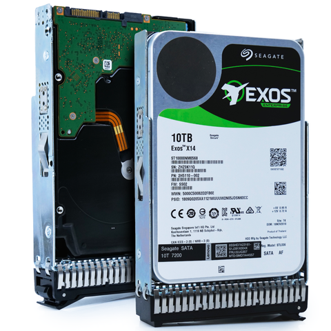 Seagate/Lenovo Exos X14 ST10000NM0568 10TB 7.2K RPM SATA 6Gb/s 512e/4Kn 3.5in Hard Drive