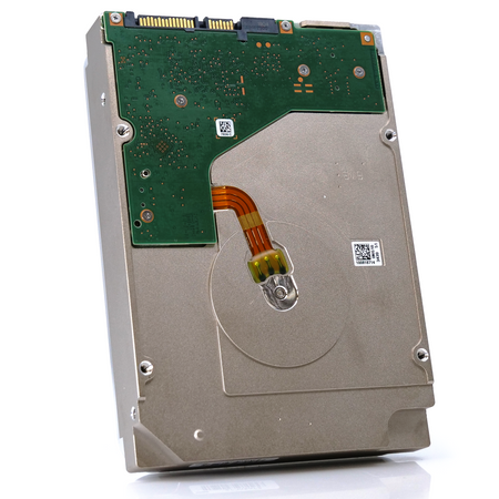 Seagate IronWolf ST12000VN0007 12TB 7.2K RPM SATA 6Gb/s 256MB 3.5" NAS Manufacturer Recertified HDD back angle